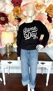 Game Day Vintage Distressed Sweatshirt