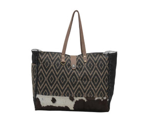 Myra Black Umber Weekender